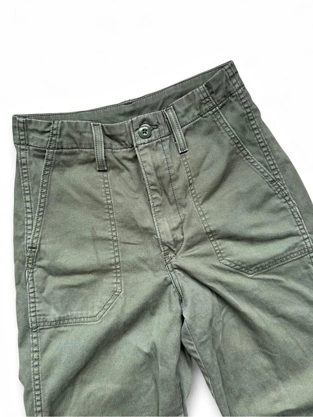 RARE Levi's 80s OG 107 baker pants in Green 26x26 - Picture 2 of 8